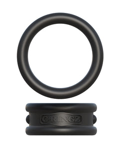 Fantasy C-ringz Max Width Silicone Rings - Black