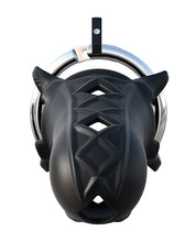 Load image into Gallery viewer, Extreme Silicone Chastity Cock Blocker - Black for Pleasure
