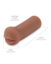 Load image into Gallery viewer, PDX Ultimate Coed Pleasure Toy - Brown
