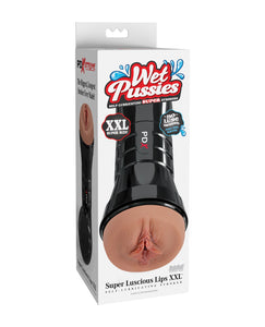 Ultimate Pleasure XXL Stroker - Realistic Wet Pussies with Suction Control - Brown