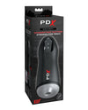 PDX Elite Pleasure Sucker Vibrating Stroker - Fosco/Preto