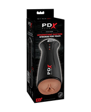 Carregue a imagem no visualizador da Galeria, PDX Elite Ultimate Pleasure Stroker - Marrom
