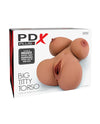 Realistic Dual Density Big Bust Torso - Tan