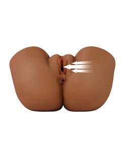 Ultimate Suction & Vibration Mega Pleasure Device - Brown