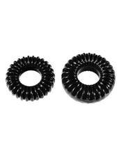 Load image into Gallery viewer, Xplay Gear Mixed Pack Ribbed Ring And Ribbed Ring Slim - Black - Pack Of 2
