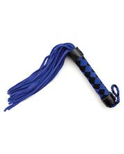 Load image into Gallery viewer, Deluxe 15.5 Inch Suede Leather Flogger for Sensual Play
