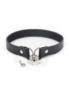 Plesur Heart Lock PVC Collar pentru animale de companie Stil ajustabil