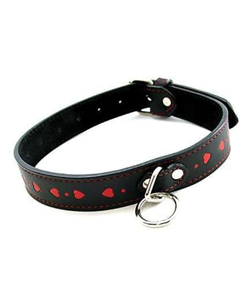 Plesur Heart Lock PVC Collar for Pets Adjustable Style