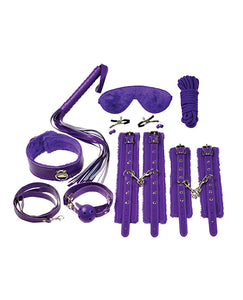 Kit de Bondage Ultimate de 12 Peças para Casais Aventureiros