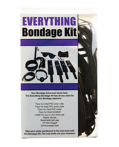 Kit de Bondage Ultimate de 12 Peças para Casais Aventureiros