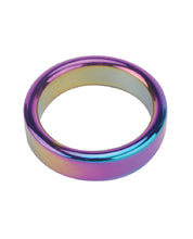 Załaduj obraz do przeglądarki galerii, Rainbow Stainless Steel 2&quot; Cock Ring for Enhanced Erection
