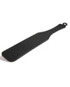 Silicone Spanking Paddle With Dual Sides 16 Inch Black