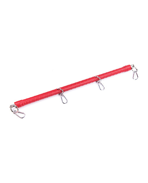 Plesur Decorative PVC Spreader Bar - Scarlet for Bondage