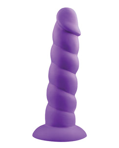 Makea Tyydytys Silikoni Dildo - Purppura