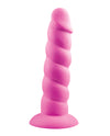 Candy Crush Sugar Daddy Dildo din Silicon - Roz