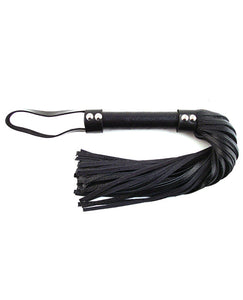 Crimson Compact Leather Flogger