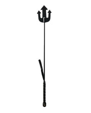 Load image into Gallery viewer, Black Devil Riding Crop for Enhanced Riding Pleasure
