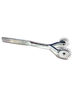 Sensory Delight 2-Prong Nickel Plated Pinwheel for Sensation