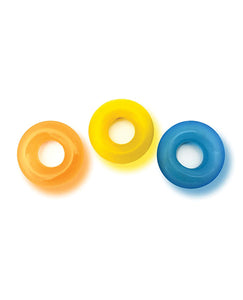 Set inele pentru penis D-Ring Rascal Glow X3