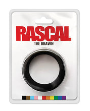 Load image into Gallery viewer, Rascal Brawn Silicone Enhancer Ring - Black
