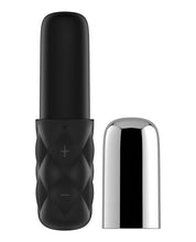 Cargue la imagen en el visor de la galería, Satisfyer Mini Glittering Sweetheart - Negro/Plata
