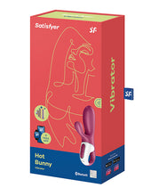 Load image into Gallery viewer, Satisfyer Heated Bunny Vibe - Berry Bliss
