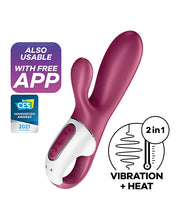 Load image into Gallery viewer, Satisfyer Heated Bunny Vibe - Berry Bliss
