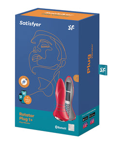 Satisfyer Rotator Plug 2+ - Fuchsia