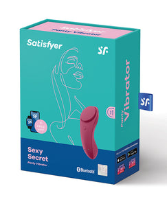 Satisfyer Seductive Hidden Panty Vibrator - Rødvin