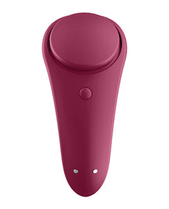 Satisfyer Seductive Hidden Panty Vibrator - Vinho Tinto