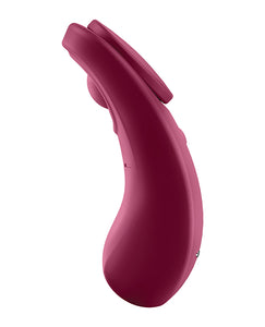 Satisfyer Σαγηνευτικός Κρυφός Δονητής Εσώρουχων - Κόκκινο Κρασί