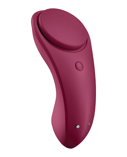 Satisfyer Seductive Hidden Panty Vibrator - Red Wine