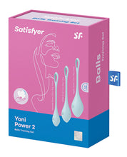 Lataa kuva gallerian katseluohjelmaan, Satisfyer Yoni Power 2 Pallo Kegel-harjoitussetti - Vaaleanvihreä
