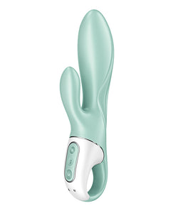 Satisfyer Air Pump Bunny 5+ - Bleu Océan