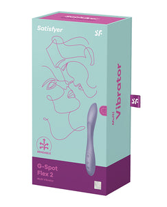 Satisfyer G-Spot Flex 2 - Βαθύ Μωβ Ευχαρίστηση