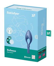 Încărcați imaginea în vizualizatorul Galerie, Satisfyer Bullseye Ring Vibrator - Blue
