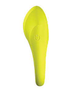 Satisfyer Spectacular Duo Vibrating Cock Ring - Neon Lime