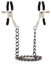 Load image into Gallery viewer, Sensual Discovery Nipple Clamps - Black for Ultimate Pleasure
