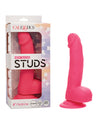 Dildo din silicon cu tijă de 6 inci Neon