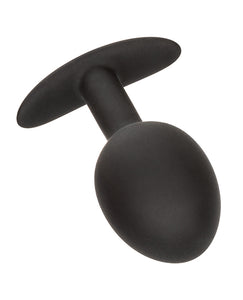 Plug Anal en Silicone Pondéré - Noir