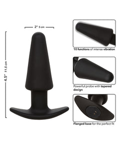 Rock Bottom Tapered Anal Probe - Schwarz