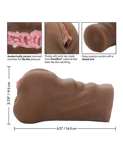 Ultimate Pleasure Stroker - Brown