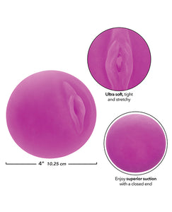 Pure Skin® Pleasure: Livagtig Lilla Pussy Ball Masturbator