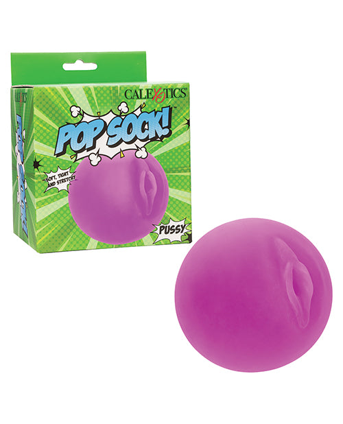 Pure Skin® Pleasure: Lifelike Purple Pussy Ball Masturbator