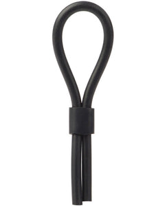 Adjustable Silicone Erection Enhancer - Midnight Black