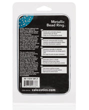 Load image into Gallery viewer, Metallic Bead Ring - Clear
