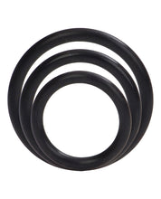 Load image into Gallery viewer, Silicone Support Rings - Black
