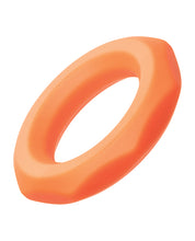 Load image into Gallery viewer, Alpha Liquid Silicone Sexagon Ring - Orange
