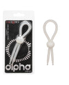 Liquid Silicone Lasso Cock Ring by Alpha