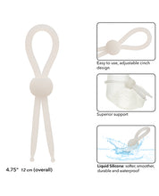 Load image into Gallery viewer, Liquid Silicone Lasso Cock Ring by Alpha
